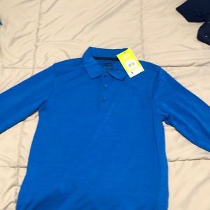 Never worn Boys long sleeve golf shirt